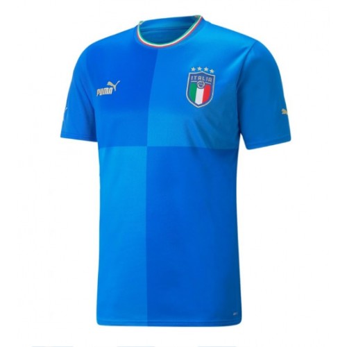 Pánský Fotbalový dres Itálie 2022 Domácí Krátký Rukáv